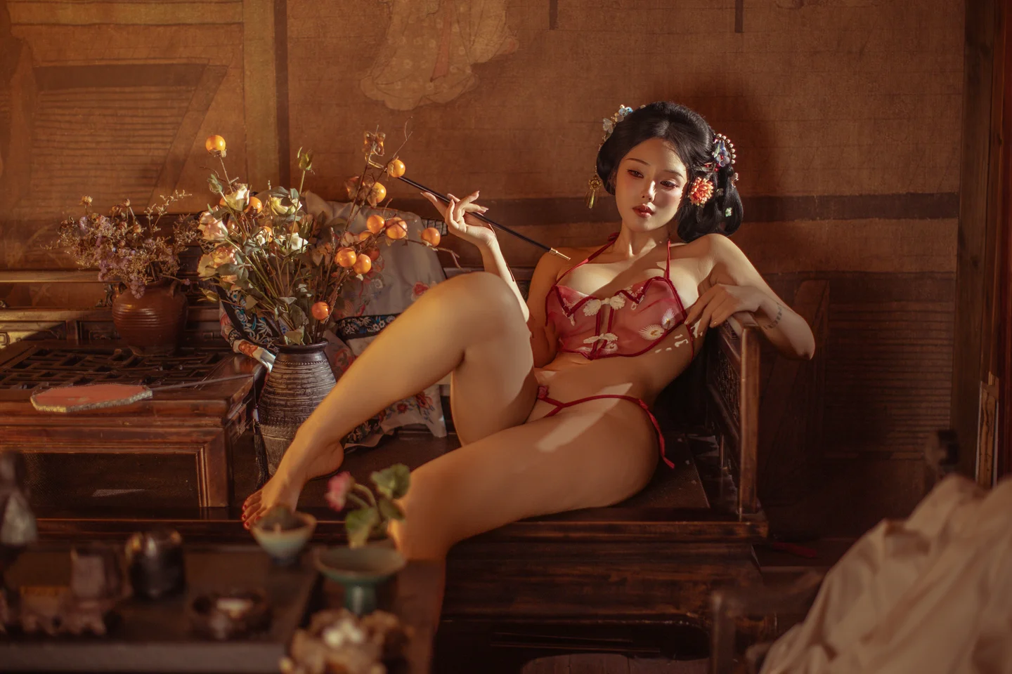 钛合金TiTi - 胭脂扣 [108P,2V-1.07GB] tg@simisebaisi 【丝足阁】050.webp